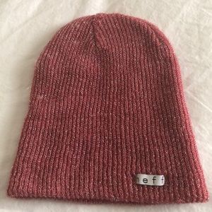 Neff beanie - sparkle red